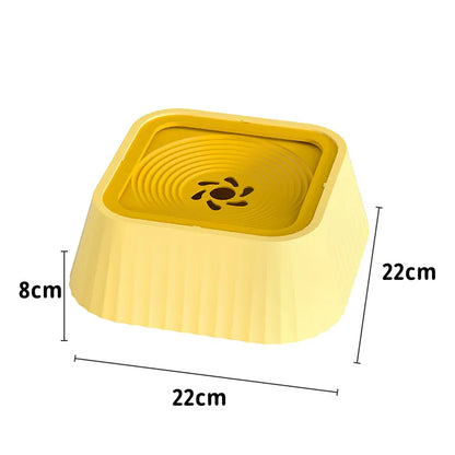 Floating Pet Water Bowl — No-Splash, Anti-Tip (1.3 L)