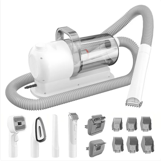 All-in-One Dog Grooming Kit with Vacuum & Clippers