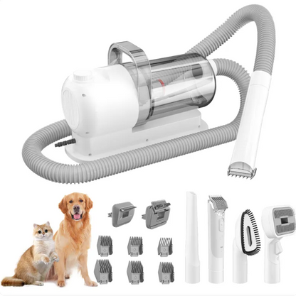 All-in-One Dog Grooming Kit with Vacuum & Clippers