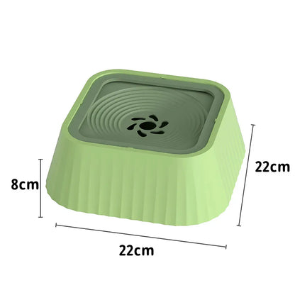 Floating Pet Water Bowl — No-Splash, Anti-Tip (1.3 L)